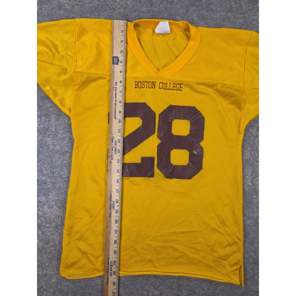 Vintage 90s Boston College Eagles Mesh Practice Jersey Medium Majestic USA #28 - Picture 5 of 11
